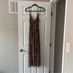 Zara Leopard Print Tulle Dress